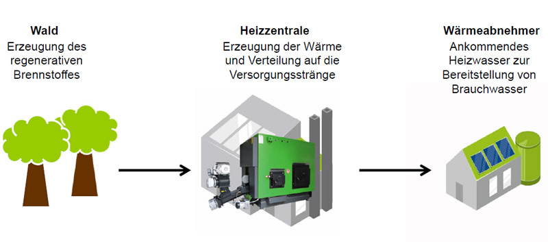 Von der Erzeugung zum Abnehmer